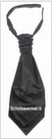 Adults Ruche Tie, Dark Grey